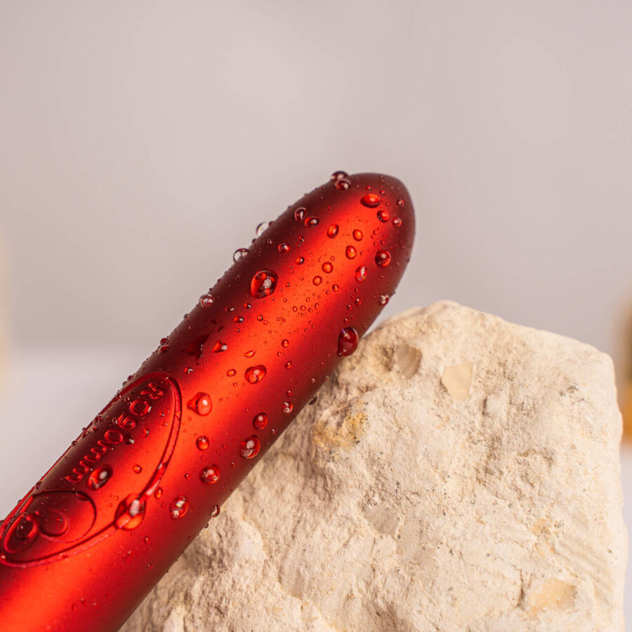 ROCKS-OFF - RO-90 SCARLET VELVET VIBRATING BULLET VERMELHO