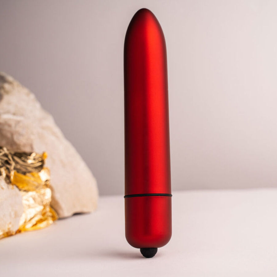 ROCKS-OFF - RO-160 ROUGE ALLURE VIBRATING BULLET RED