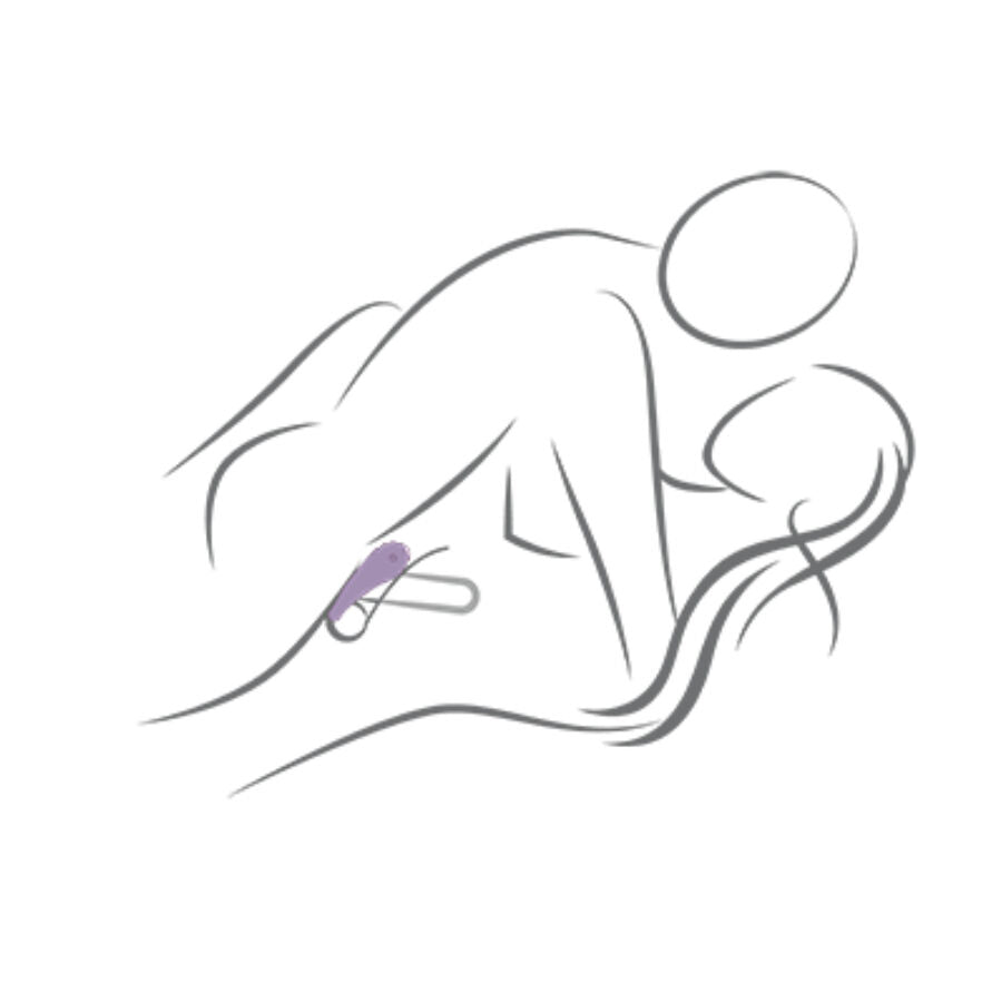 ROCKS-OFF - SPIRE BLACK VIBRATING PENIS RING