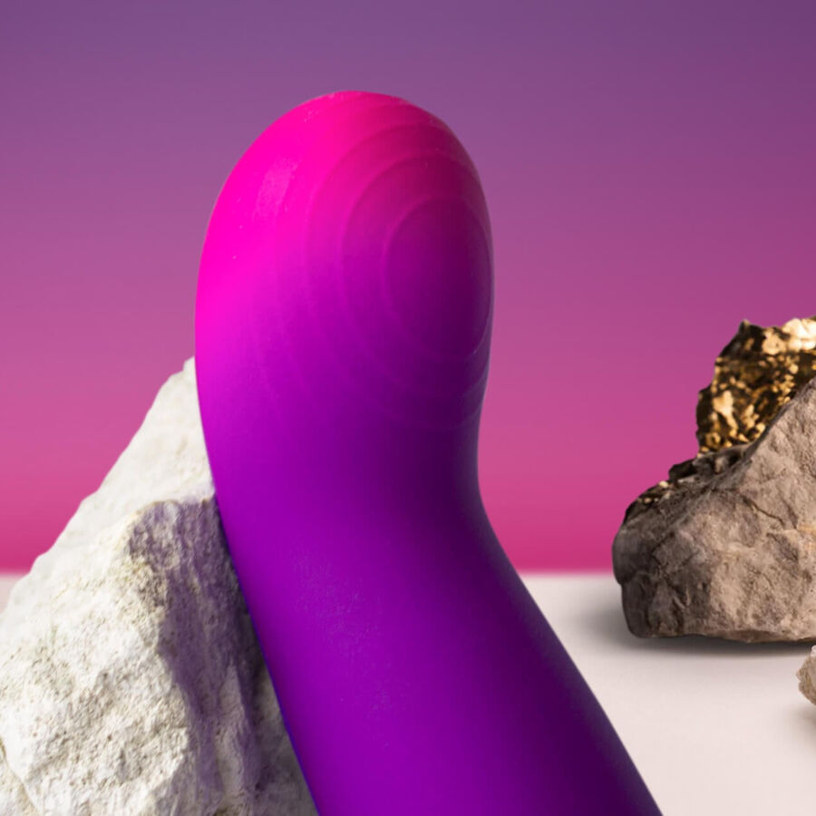 ROCKS-OFF - GLOW GIRL VIBE VIBRADOR DISCRETO PUNTO G MORADO