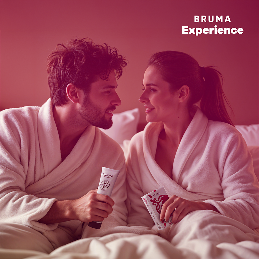 BRUMA XPERIENCE - KIT TENTACIÓN DE GOMA DULCE CON POTENCIADOR DEL ORGASMO