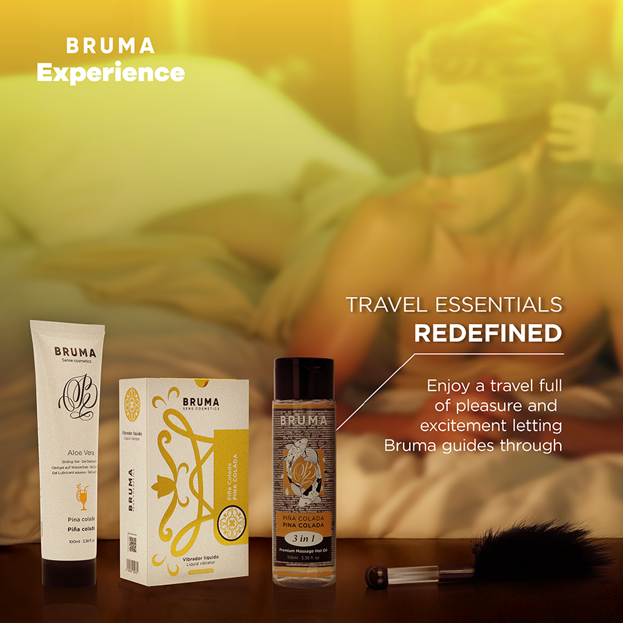 BRUMA XPERIENCE - KIT DULCE TENTACIÓN DE PIÑA COLADA VIBRO-ORGÁSMICA