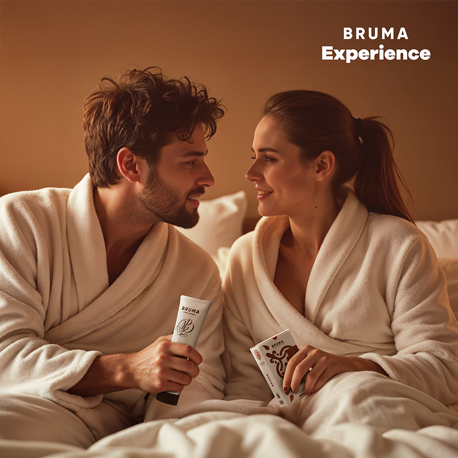 BRUMA XPERIENCE - KIT DE TENTACIÓN DE DULCE AMERICANA CON POTENCIADOR DEL ORGASMO