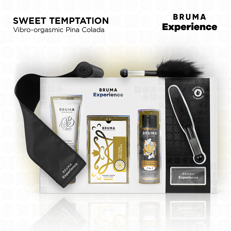 BRUMA XPERIENCE - KIT DULCE TENTACIÓN DE PIÑA COLADA VIBRO-ORGÁSMICA