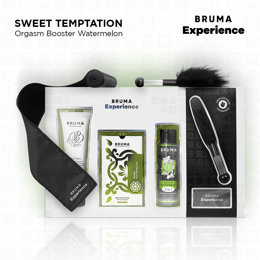BRUMA XPERIENCE - KIT TENTACIÓN SANDÍA DULCE CON POTENCIADOR DEL ORGASMO