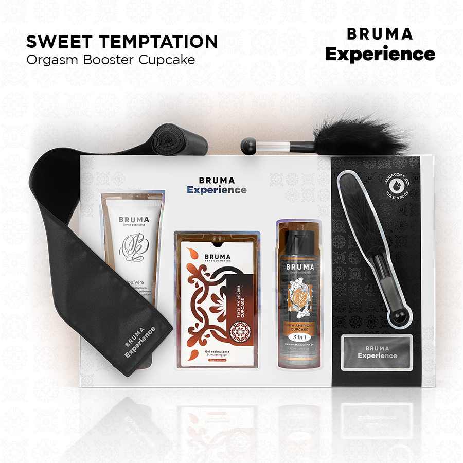 BRUMA XPERIENCE - KIT DE TENTACIÓN DE DULCE AMERICANA CON POTENCIADOR DEL ORGASMO