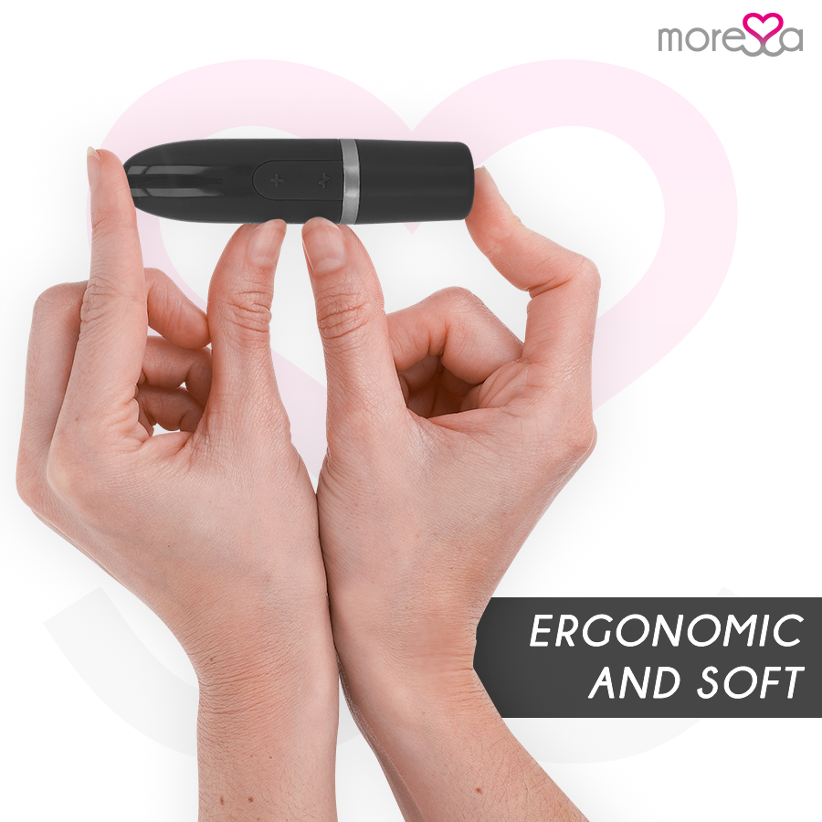 MORSSA - IVY VIBRADOR ESTIMULADOR DE VIAGEM PRETO