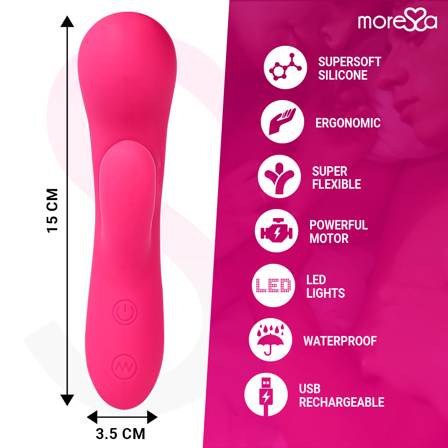 MORESSA - JERRY PREMIUM SILICONE RECARREGÁVEL
