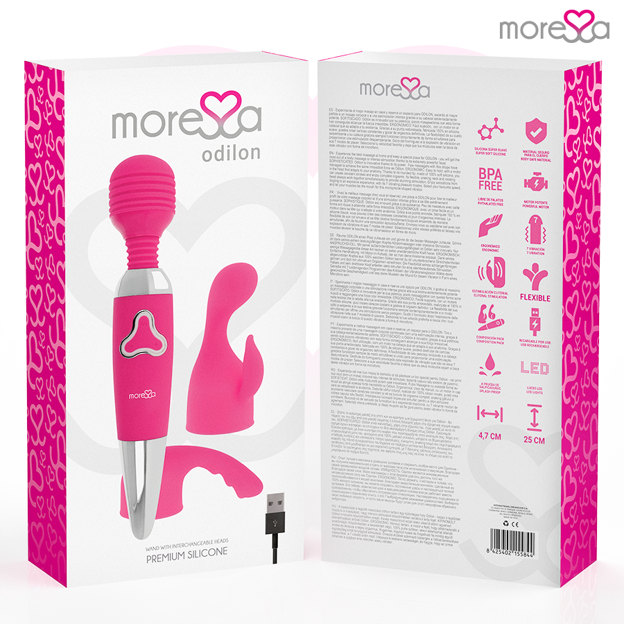 MORESSA - ODILON PREMIUM SILICONE RECARREGÁVEL