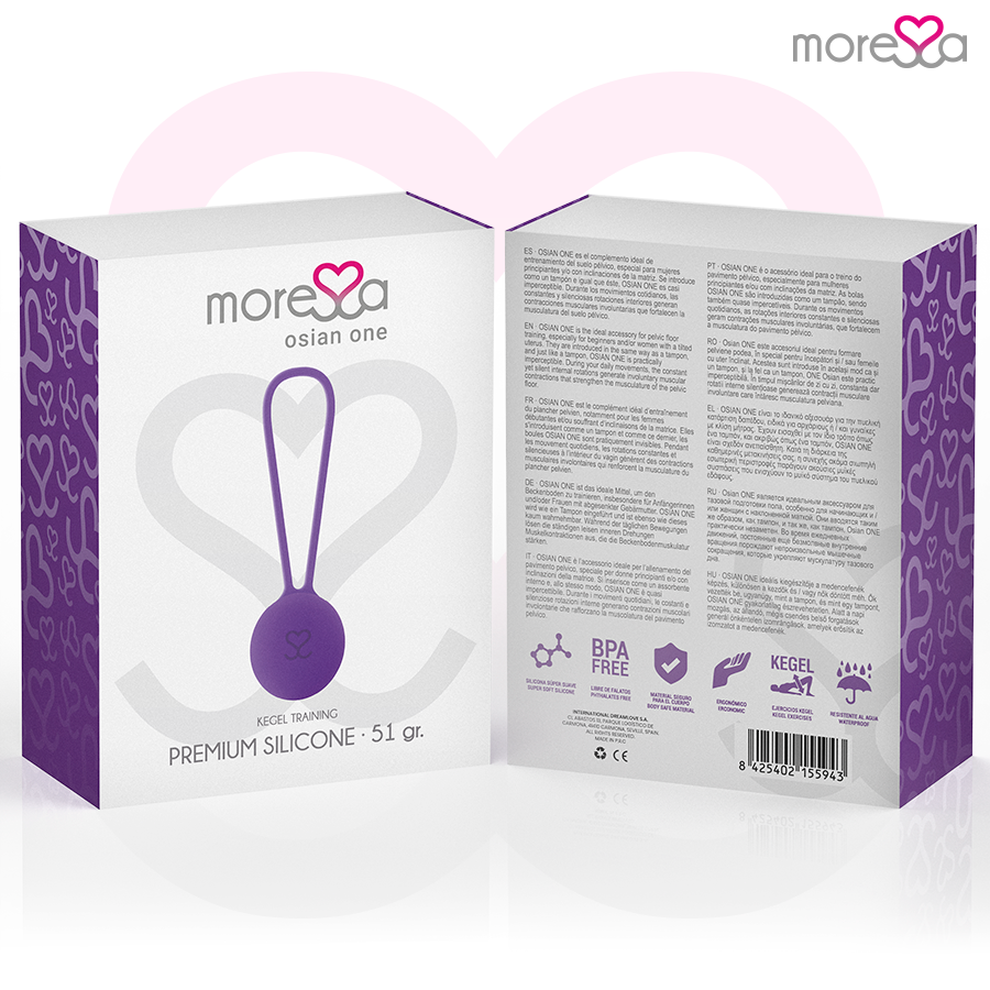 MORESSA - OSIAN ONE PREMIUM SILICONA LILA