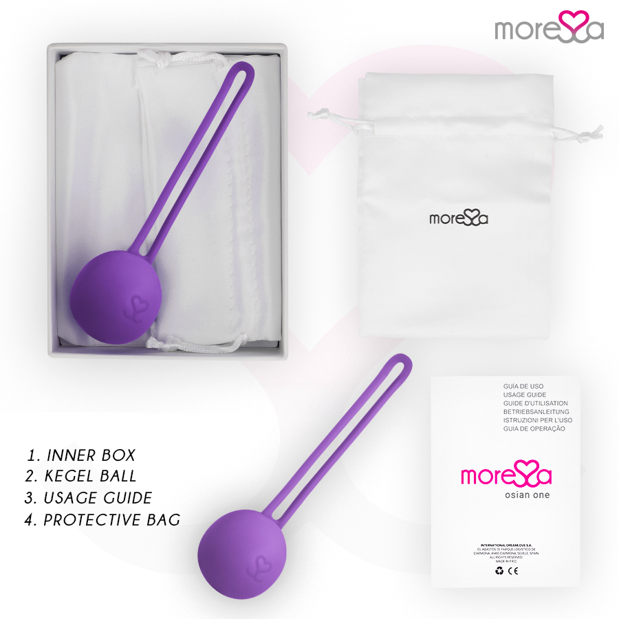 MORESSA - OSIAN ONE PREMIUM SILICONA LILA