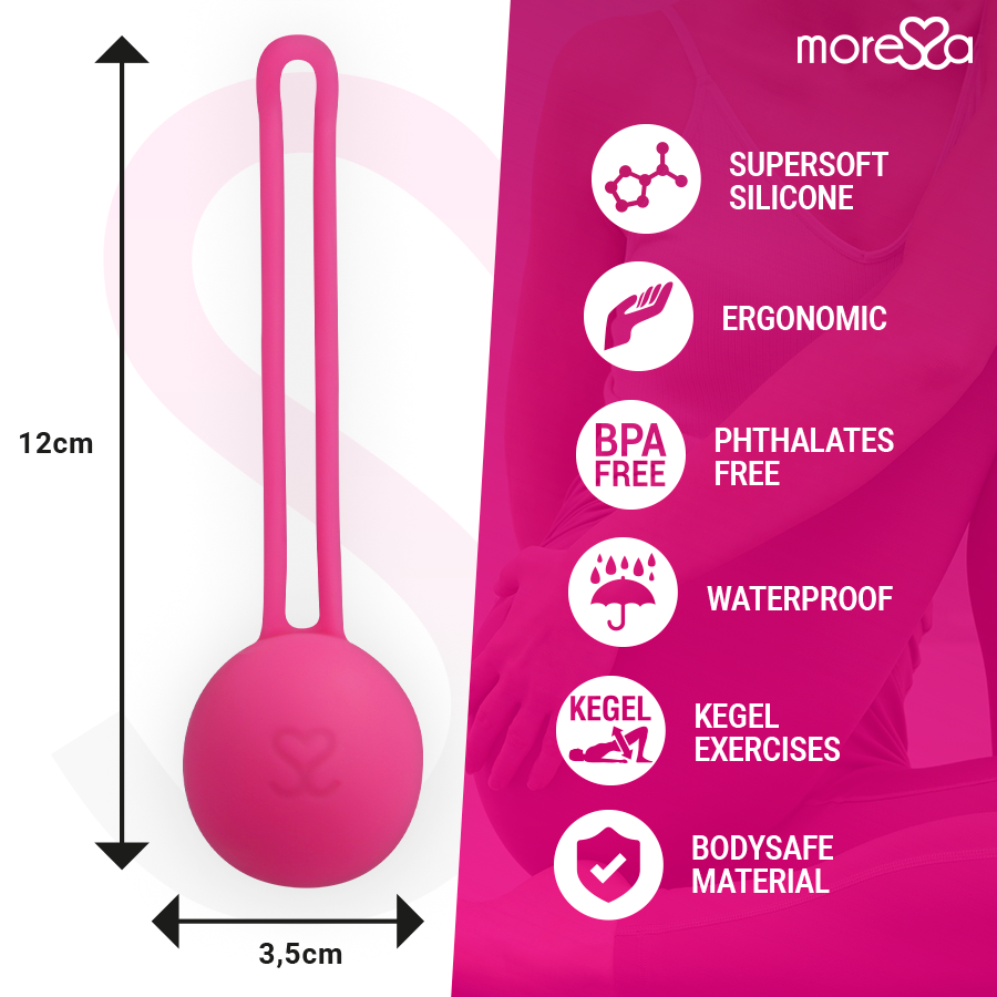 MORESSA - OSIAN ONE PREMIUM SILICONA ROSA