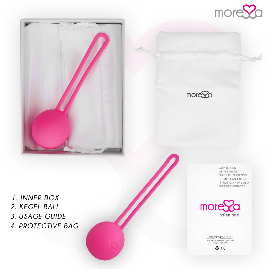 MORESSA - OSIAN ONE PREMIUM SILICONA ROSA