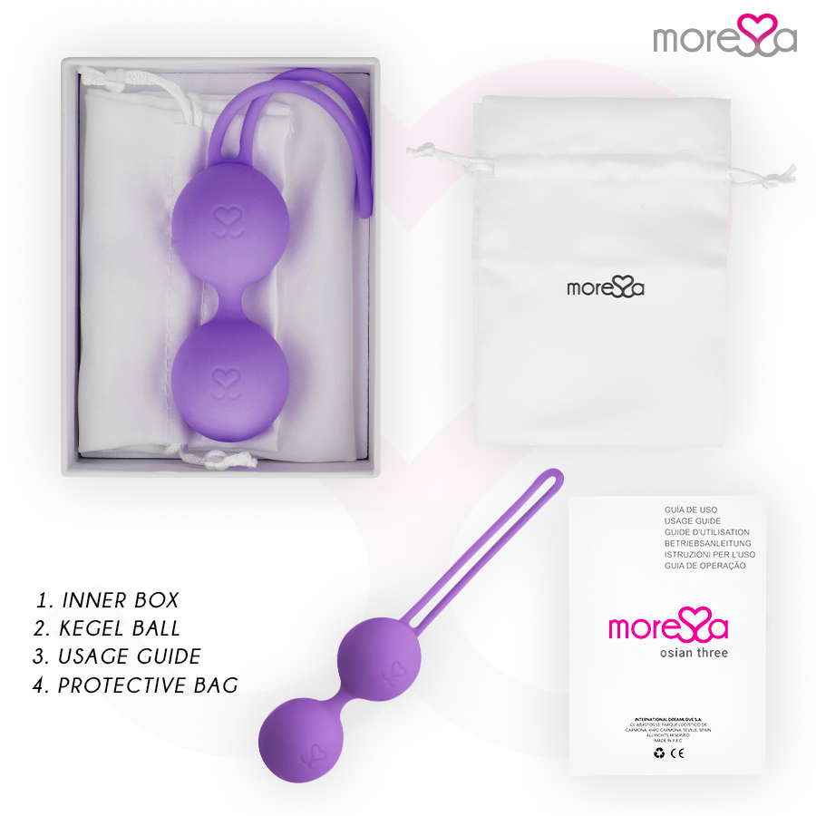MORSSA - OSIAN TRÊS PREMIUM SILICONE LILAC