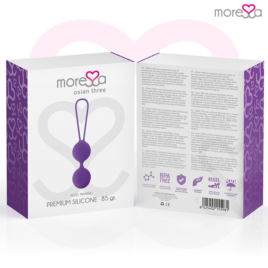 MORSSA - OSIAN TRÊS PREMIUM SILICONE LILAC