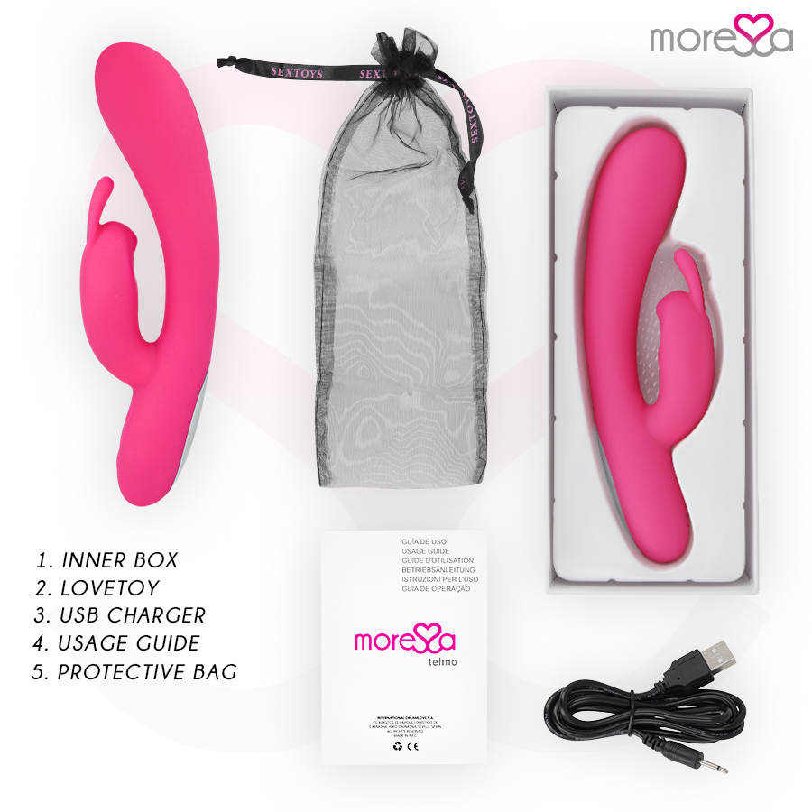 MORESSA - TELMO PREMIUM SILICONE RECHARGEABLE