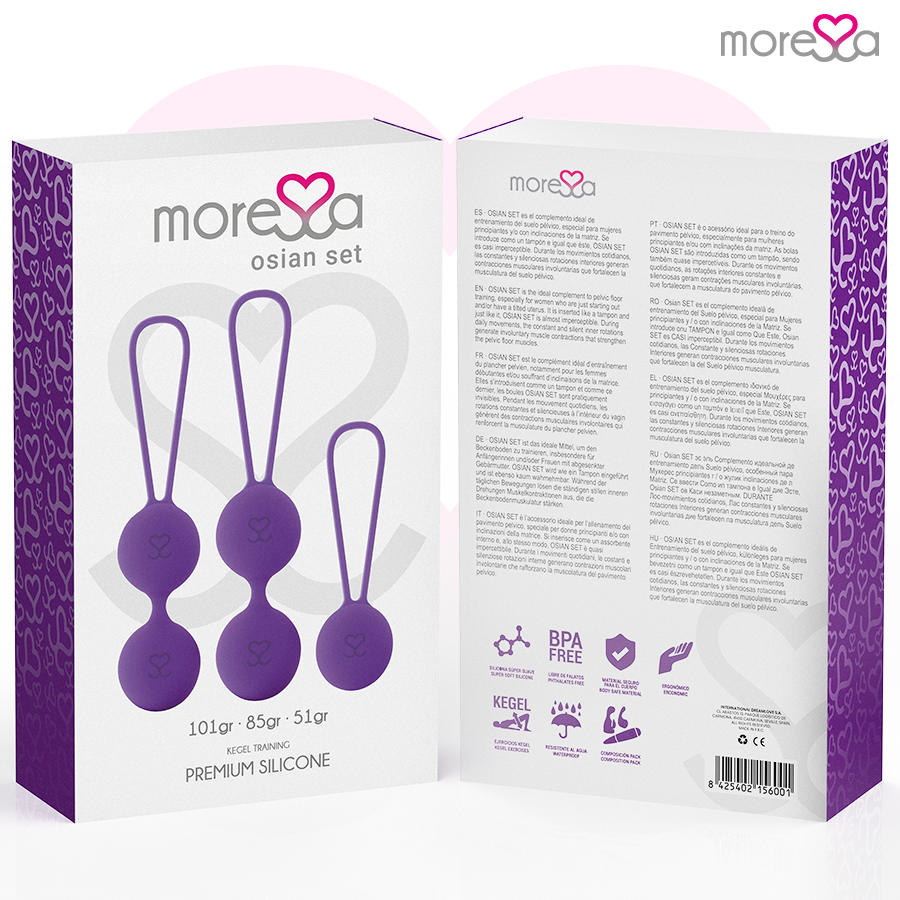 MORSSA - OSIAN SET PREMIUM LILAC SILICONE