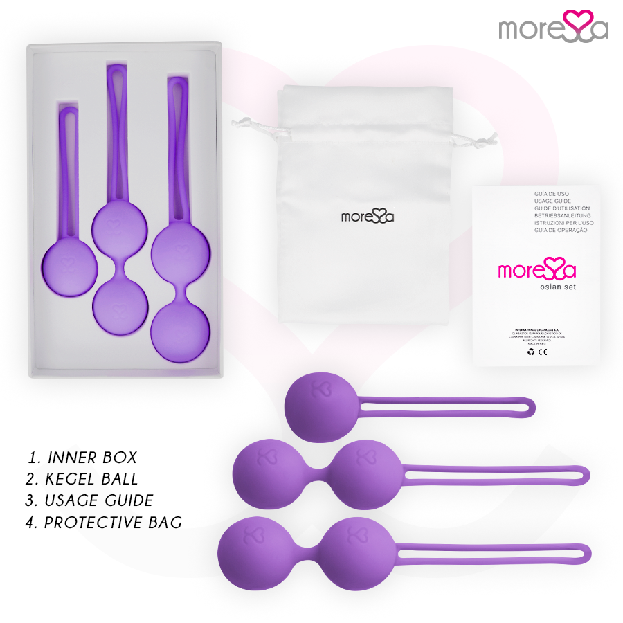 MORSSA - OSIAN SET PREMIUM LILAC SILICONE