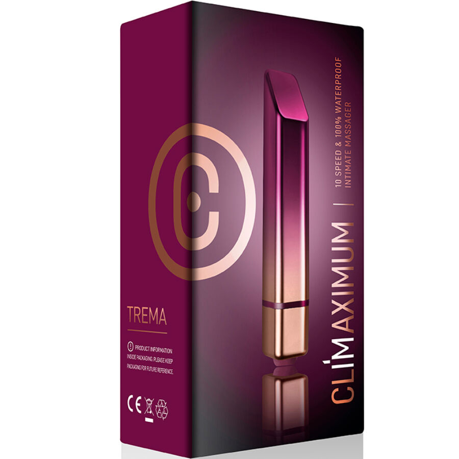 CLIMAXIMUM - VIBRADOR BALA DE LÁPIZ LABIAL TREMA