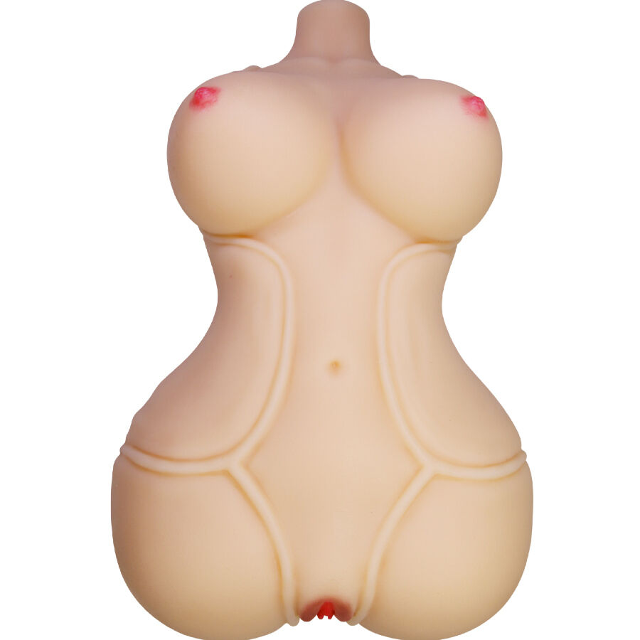 CRAZY BULL - DIANA TORSO FEMININO REALISTA COM VAGINA E ÂNUS 5 KG