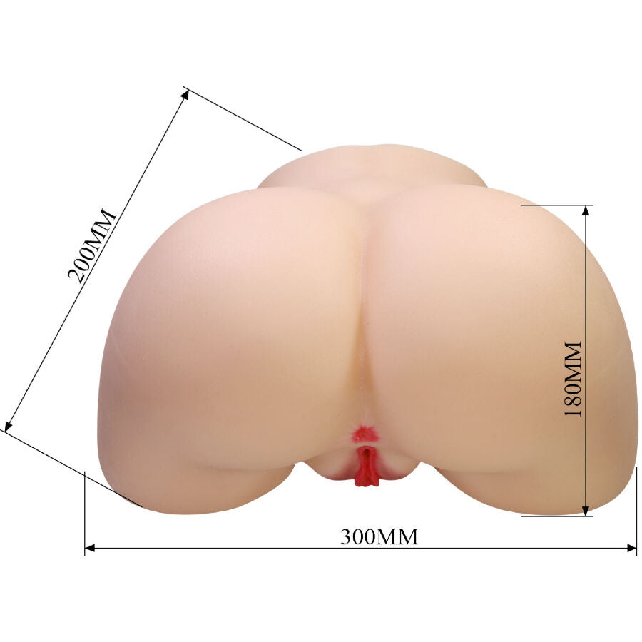 CRAZY BULL - OLIVIA NÁDEGA FEMININA REALISTA, VAGINA E ÂNUS 5,5 KG