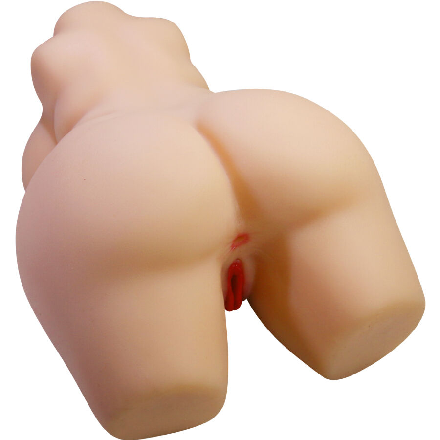 CRAZY BULL - GRACE, TORSO FEMININO REALISTA COM VAGINA E ÂNUS, 7,5 KG