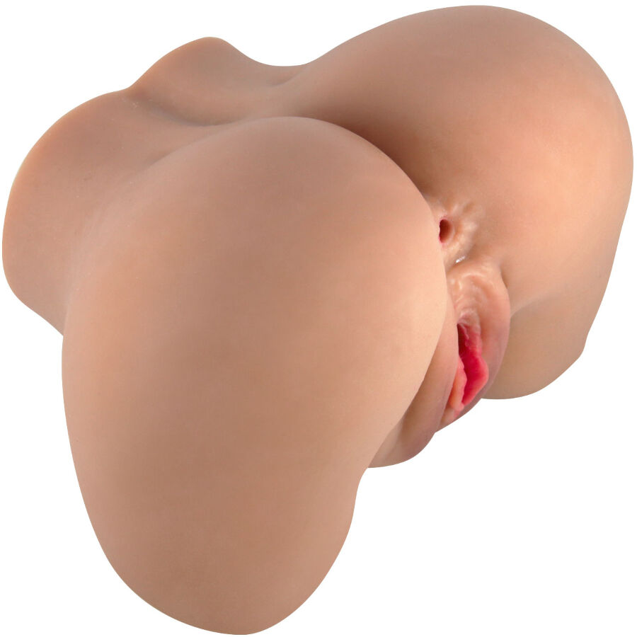 CRAZY BULL - MILA VIBRADOR BUNDAL COM VAGINA E ÂNUS REALISTAS E CONTROLO REMOTO