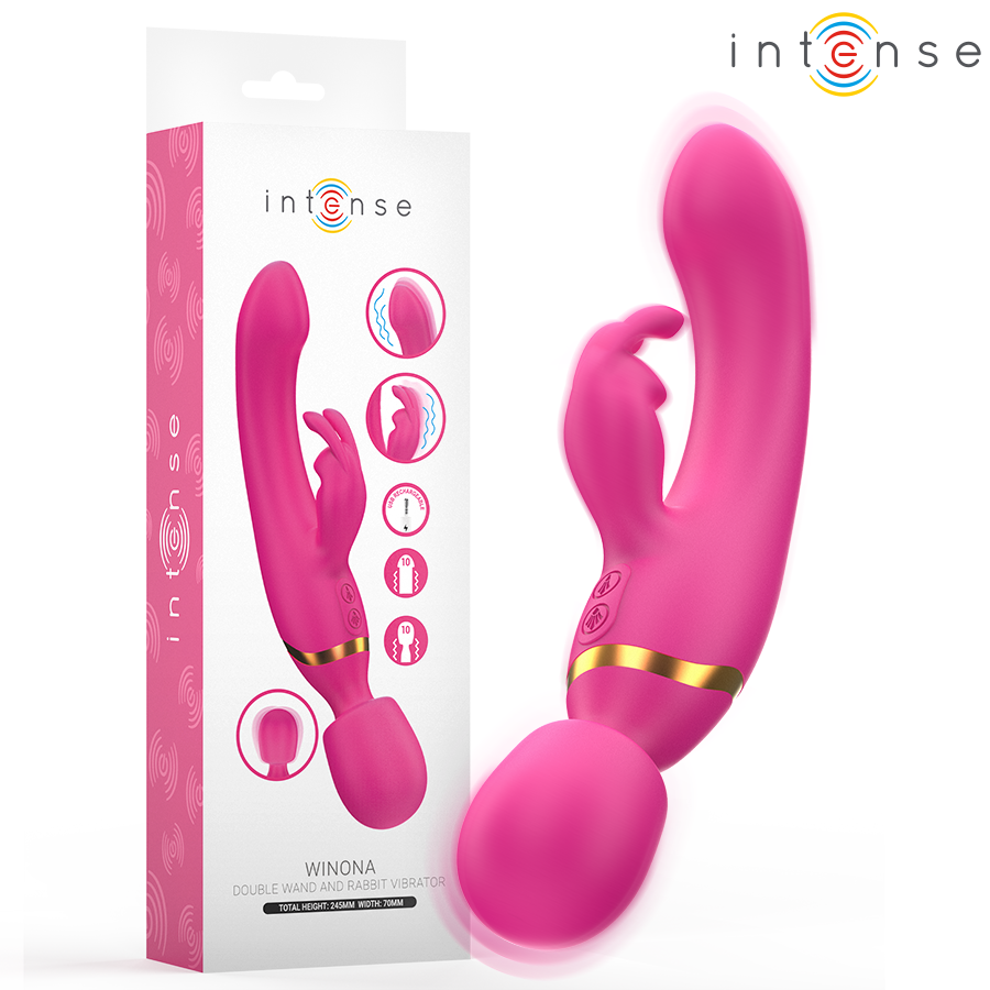 INTENSE - WINONA DOUBLE VIBRATOR RABBIT & WAND
