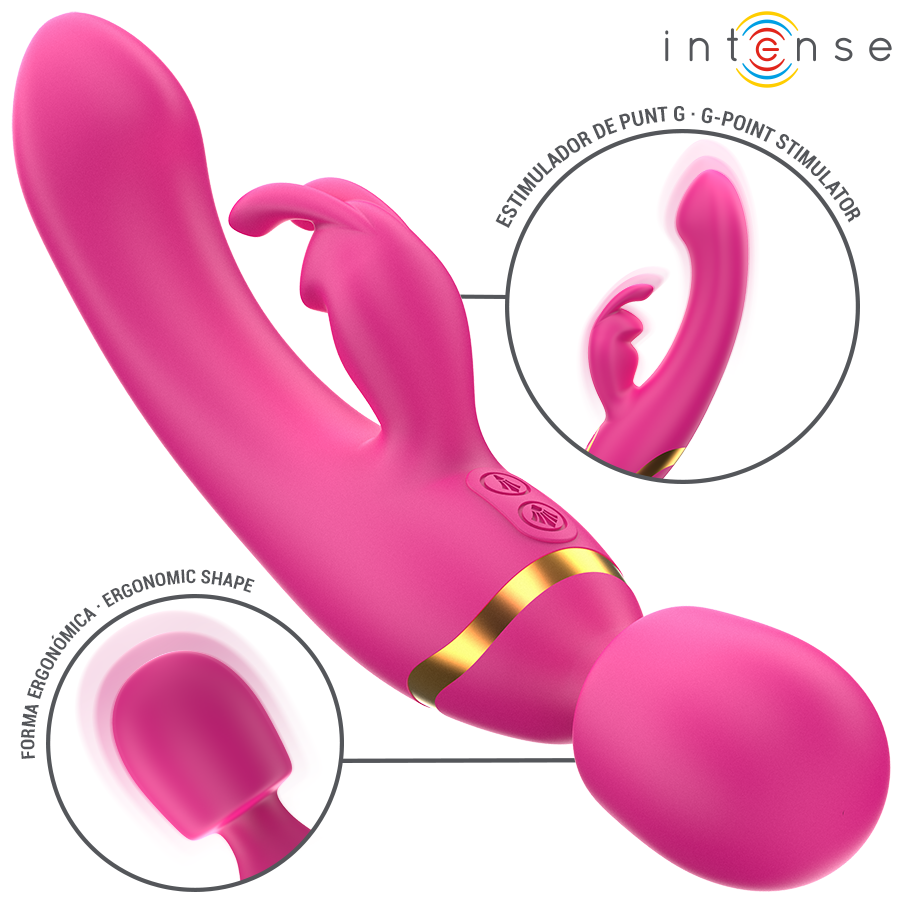 INTENSE - WINONA DOUBLE VIBRATOR RABBIT & WAND