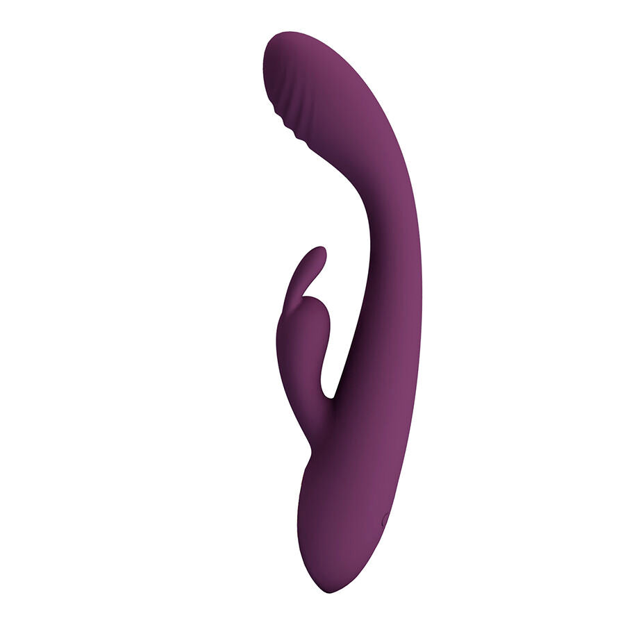 PRETTY LOVE - EMMA RABBIT PURPLE VIBRATOR WITH STIMULATOR