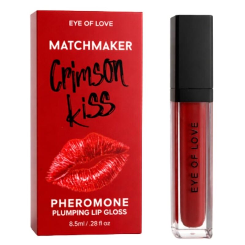 EYE OF LOVE - MATCHMAKER CRIMSON KISS RED LIP GLOSS VOLUMIZING EFFECT WITH PHEROMONES 8.5 ML
