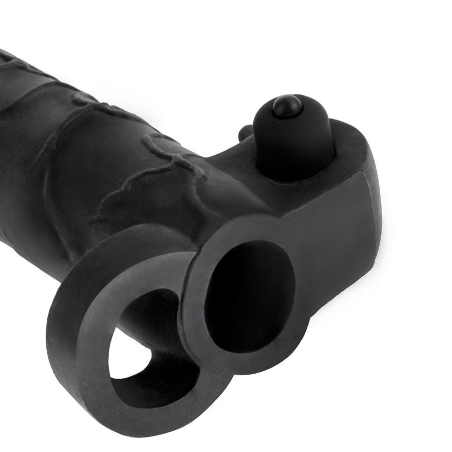 FANTASY X-TENSIONS - EXTENSÃO VIBRATÓRIA COM SENSAÇÃO REALISTA 2 PRETA