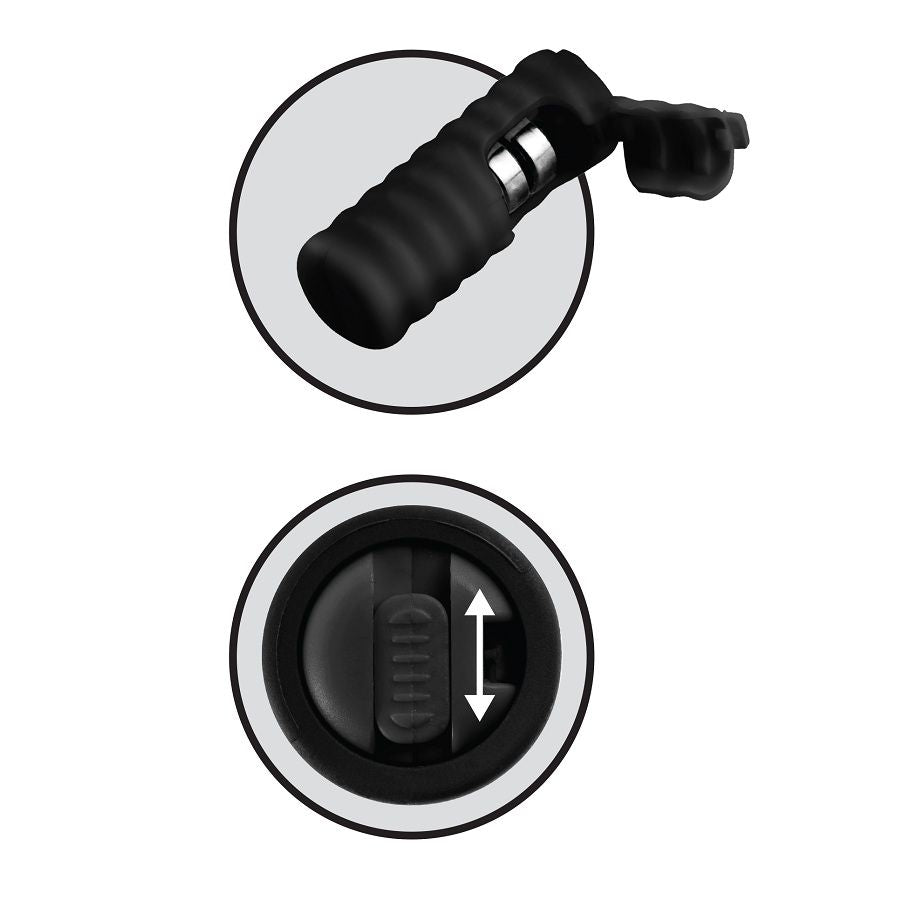 FETICHE FANTASIA EDIÇÃO LIMITADA - SUGIDOR DE MAMILO DE SILICONE VIBRATÓRIO