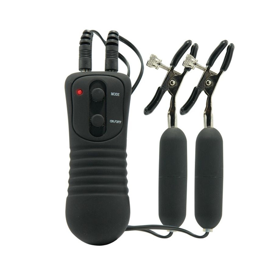 SERIE FETISH FANTASY - PINZAS VIBRATORIAS PARA PEZONES.