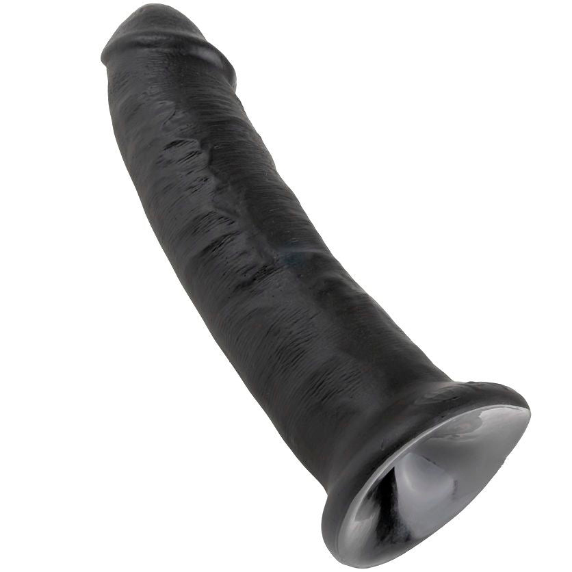KING COCK - DILDO PRETO DE 22,9 CM