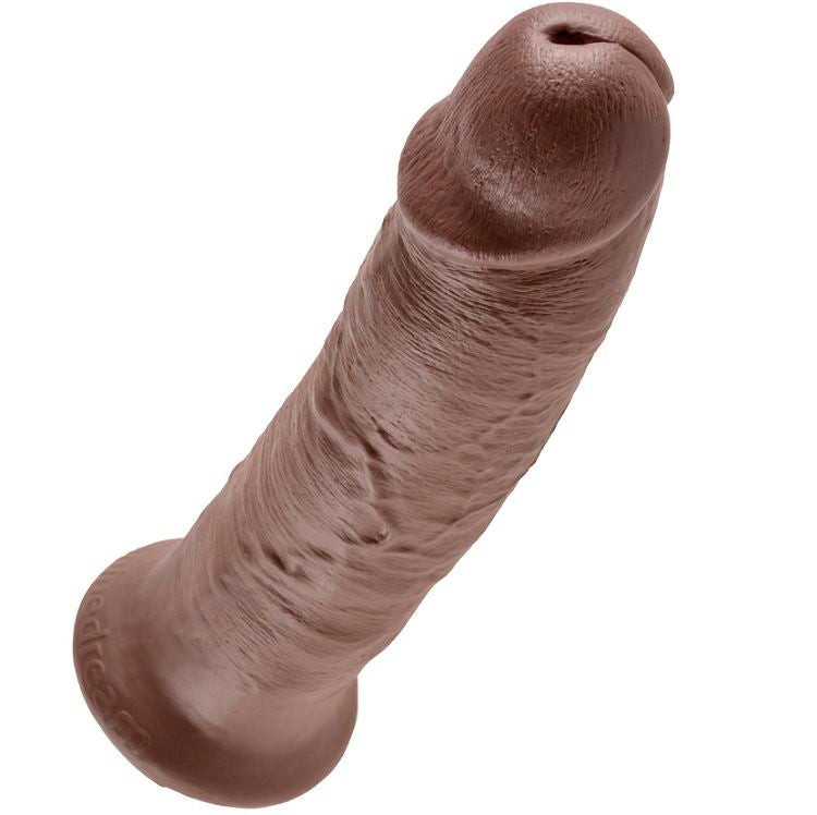KING COCK - DILDO CASTANHO DE 25,4 CM (10 POLEGADAS)