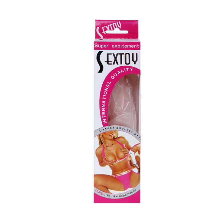 BAILE - DILDO EM SILICONE COM TOQUE REALISTA DE PELE, 19 CM, COR DA CAIXA ALEATÓRIA