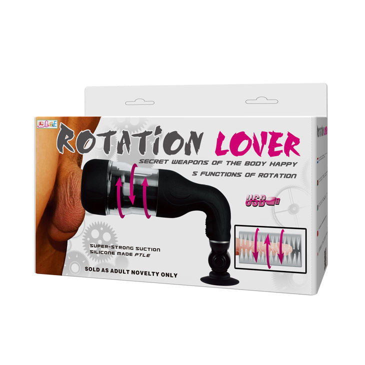 BAILE - ROTATION LOVER MASTURBADOR AUTOMÁTICO CON SOPORTE
