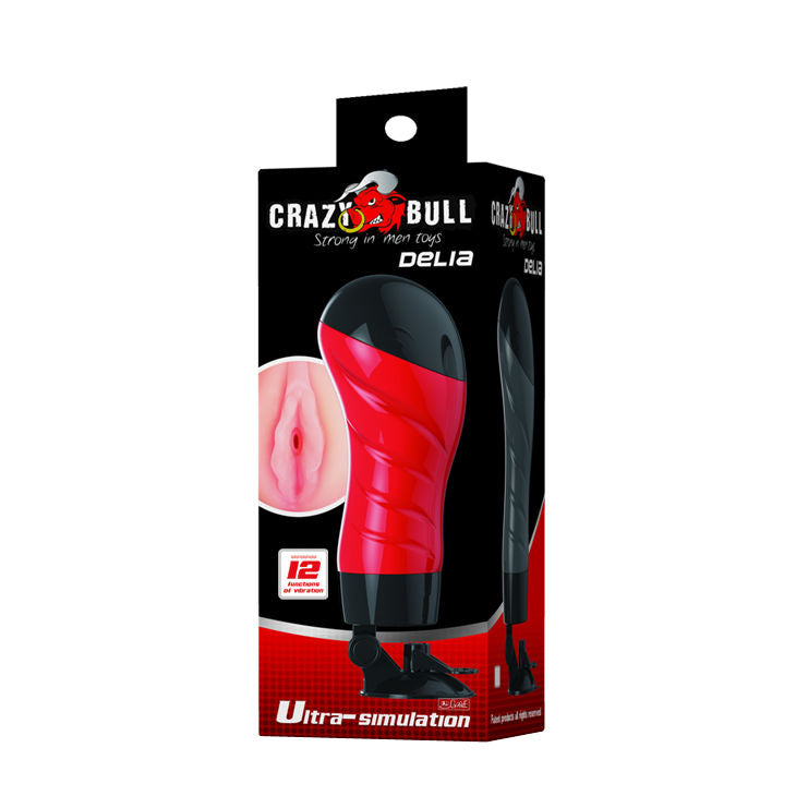 CRAZY BULL - FLORA VAGINA COM BASE DE MASTURBAÇÃO DE VOZ