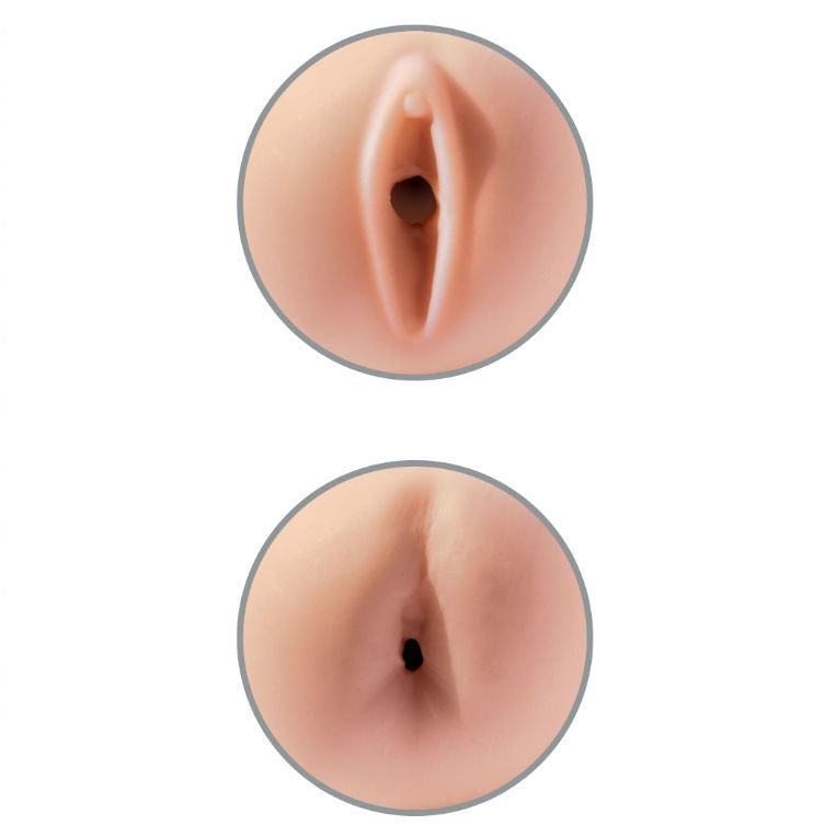 JUGUETES EXTREMOS - PIPEDRAM VAGINA APRETADA Y MASTURBADOR ANAL