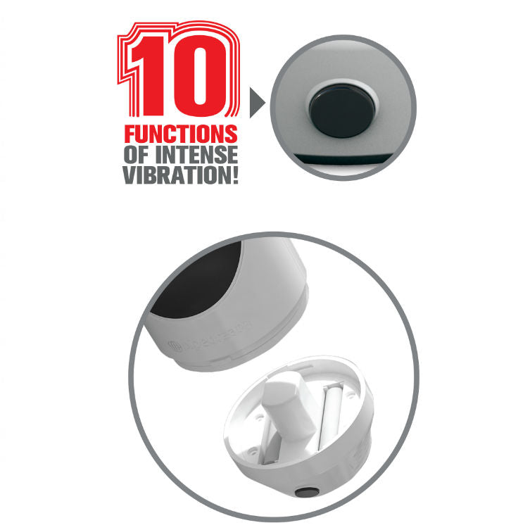 EXTREME TOYZ - PIPEDREAM MEGA GRIP VIBRADOR VAGINAL MASTURBADOR