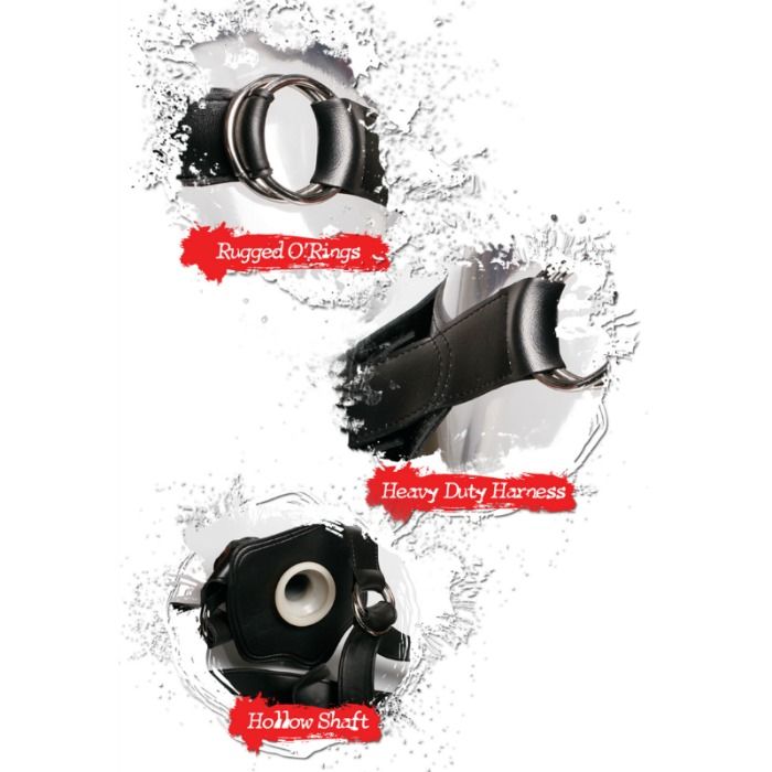 FETISH FANTASY EXTREME - STRAP ON HUECO DE 30,5 CM