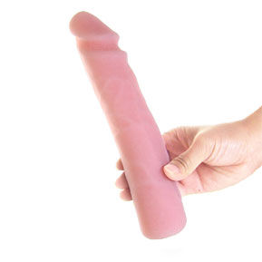 BAILE - DILDO DE SILICONE COM TOQUE REALISTA DE PELE, 23 CM