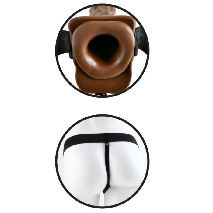 SÉRIE FETICHE DE FANTASIA - SÉRIE 7: STRAP-ON OCO COM BOLAS