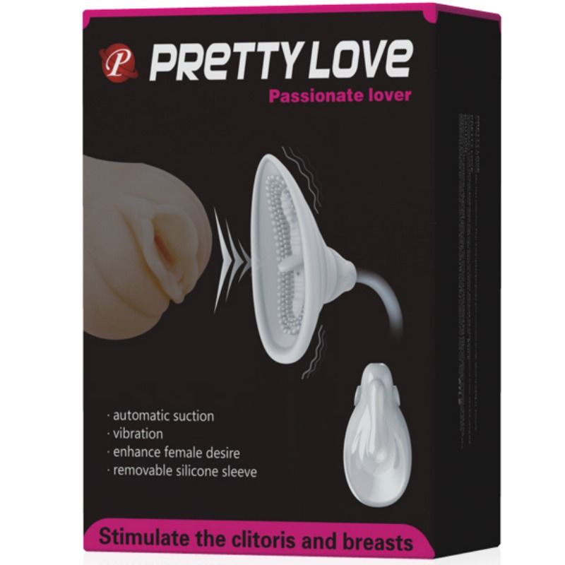 PRETTY LOVE - ESTIMULADOR DE CHUPÓN Y FLIRTACIÓN AMANTE APASIONADO