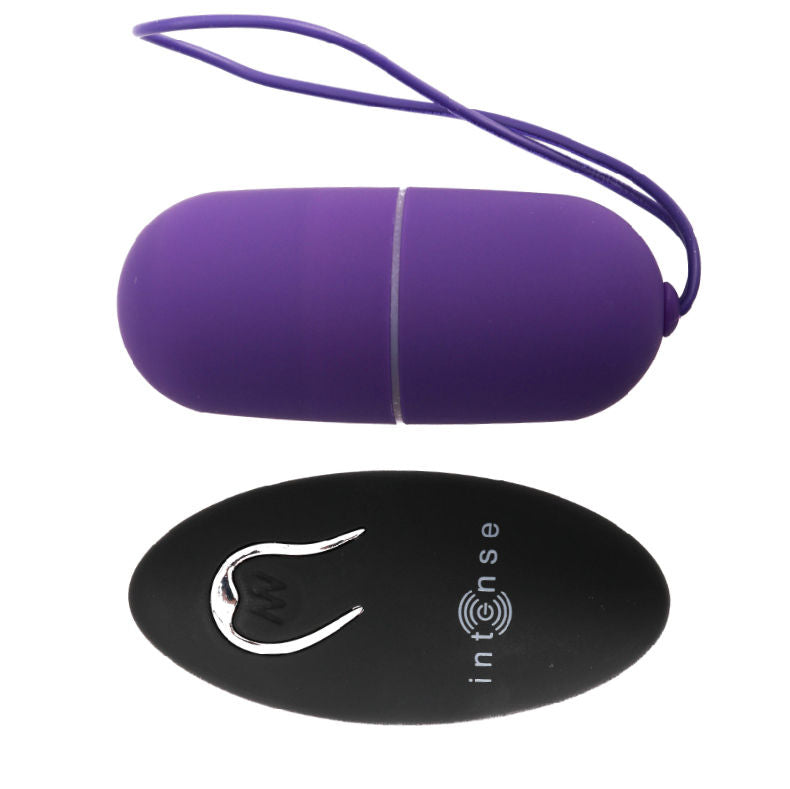 INTENSE - FLIPPY I HUEVO VIBRADOR CON CONTROL REMOTO MORADO