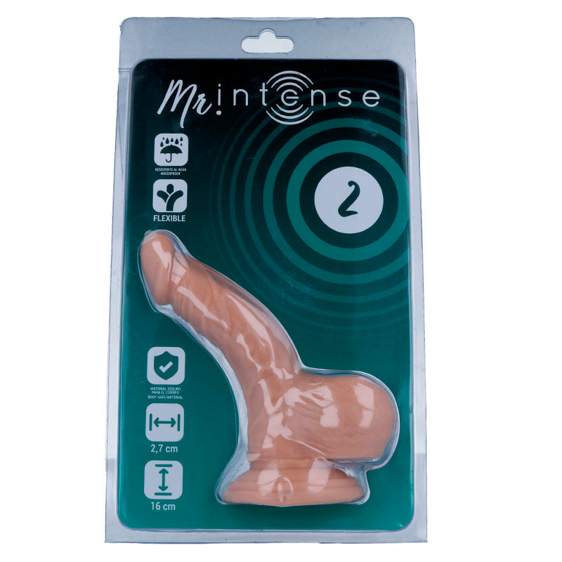 MR INTENSE - 2 PÊNIS REALISTA 16 CM -O- 2,7 CM