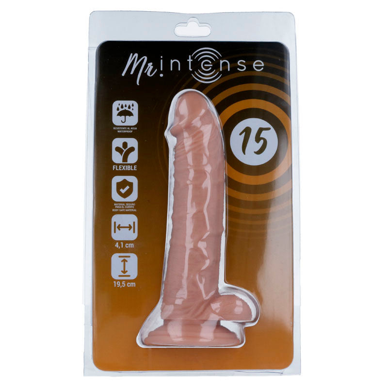MR INTENSE - 15 PENE REALISTA 19.5 CM -O- 4.1 CM
