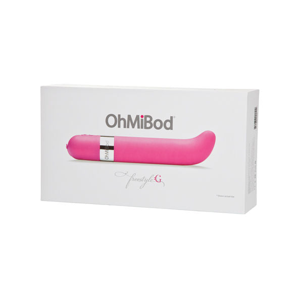 OHMIBOD - VIBRADOR ESTIMULADOR DE PONTO G ROSA FREESTYLE