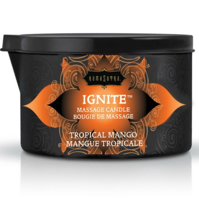 KAMASUTRA - VELA DE MASSAGEM COM CABO TROPICAL 170 g